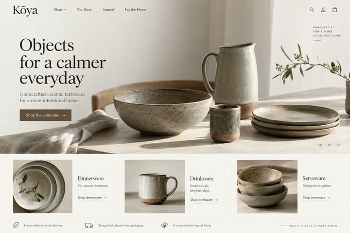 Shop website